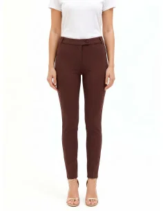 Skinny Trousers in Scuba Crepe Rinascimento