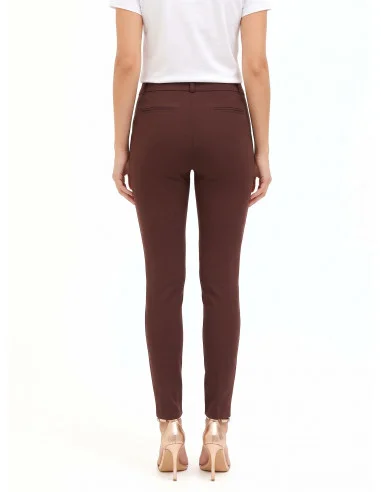 Pantalon skinny en crêpe scuba Rinascimento