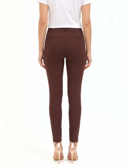 Pantalon skinny en crêpe scuba Rinascimento