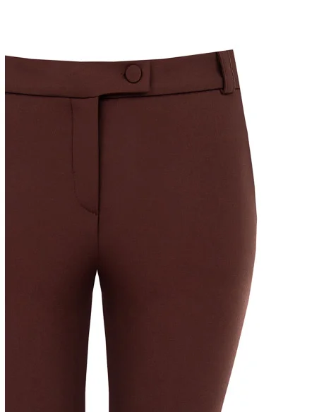 Skinny Trousers in Scuba Crepe Rinascimento