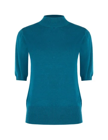 Maglione A Lupetto Con Fascia E Logo Rr Ricamato Rinascimento