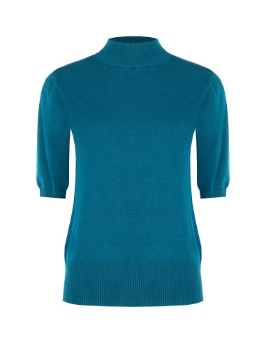 Pull à col roulé avec bande et logo RR brodé « Rinascimento » - Ves...