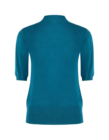 Turtleneck jumper with a band and embroidered RR logo – Rinasciment...