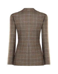 Veste blazer cintrée à carreaux en polyviscose « Rinascimento » - V... 2