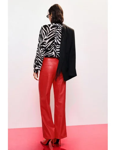 Pantaloni Palazzo A Gamba Ampia Con Tasche Dixie