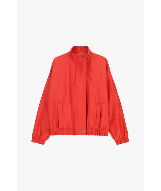 Bomber à col montant et bas élastiqué Dixie