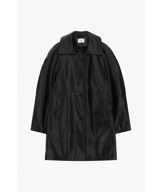Cappotto Linea Dritta Con Tasche Laterali Dixie