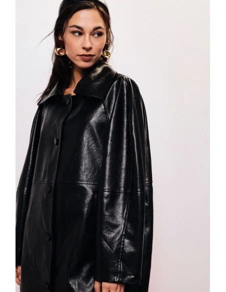 Cappotto Linea Dritta Con Tasche Laterali Dixie