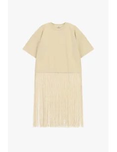 Short-Sleeve T-Shirt with Long Fringes Dixie 2