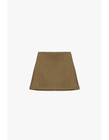 Jupe courte coupe trapèze à coutures apparentes Dixie - Vestiti Fir...