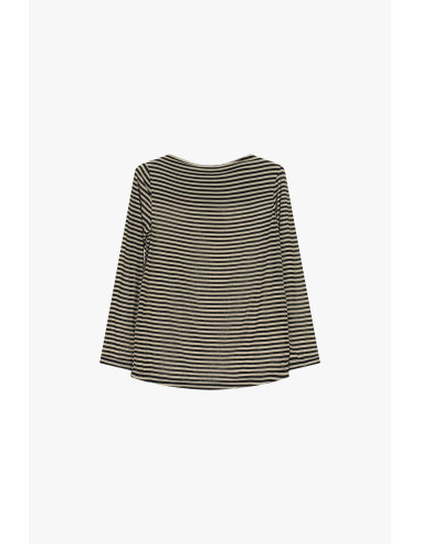Regular-Fit Long-Sleeve Striped T-Shirt Dixie