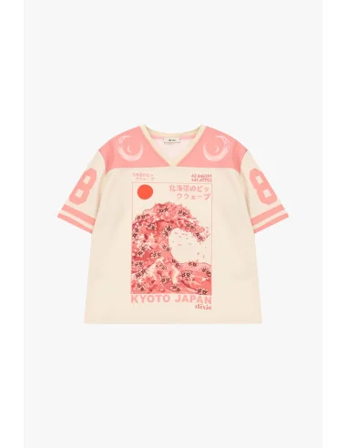Kyoto Graphic Print Short-Sleeve T-Shirt Dixie