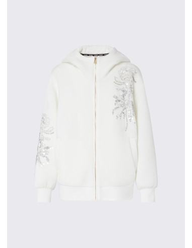 Giacca Oversize Con Ricamo Gioiello Liu Jo