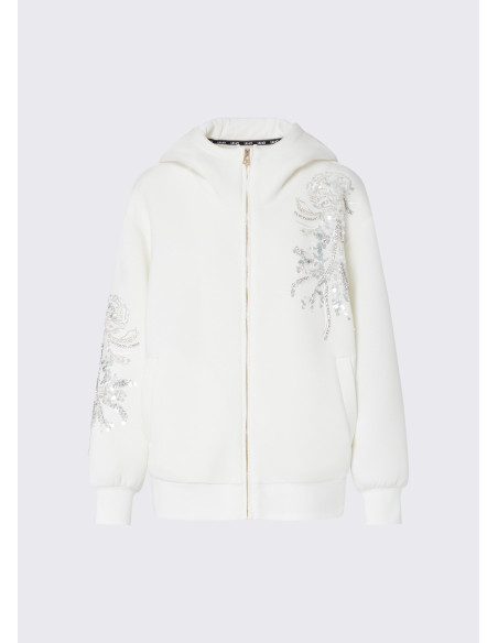 Giacca Oversize Con Ricamo Gioiello Liu Jo