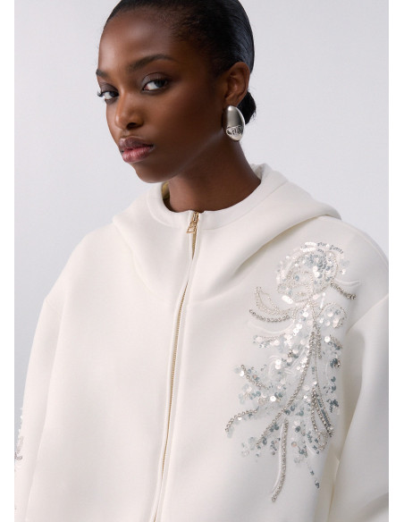 Veste oversize avec broderie « bijou » Liu Jo