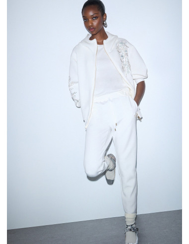 Liu Jo Oversized Jacket with Jewel Embroidery