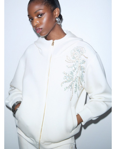 Veste oversize avec broderie « bijou » Liu Jo