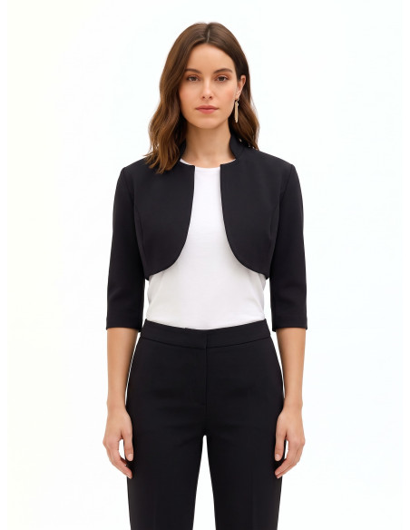 Bolero Coprispalle In Scuba Crepe Rinascimento
