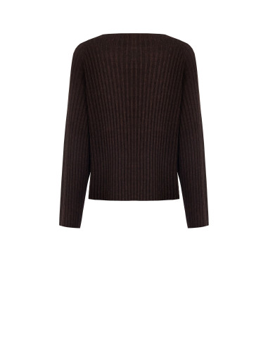 Maglione A Coste Larghe Orizzontali E Verticali Rinascimento