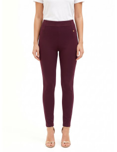 Pantaloni Skinny In Misto Viscosa Rinascimento