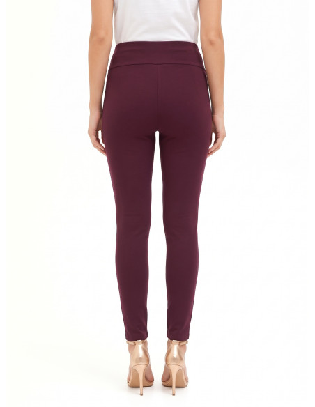 Rinascimento Viscose-Blend Skinny Trousers