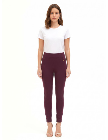 Rinascimento Viscose-Blend Skinny Trousers