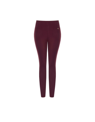 Rinascimento Viscose-Blend Skinny Trousers