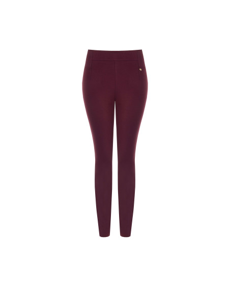 Rinascimento Viscose-Blend Skinny Trousers