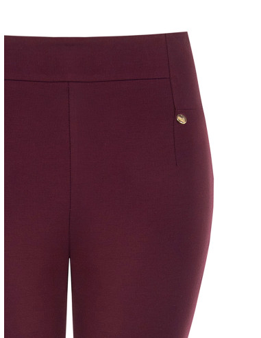Rinascimento Viscose-Blend Skinny Trousers