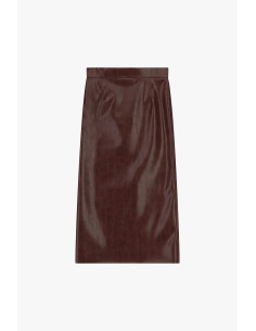 Jupe longue effet coco à taille haute Dixie 2