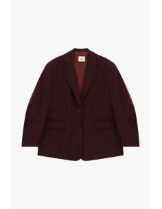 Dixie Double-Breasted Blazer with Paspel Pockets