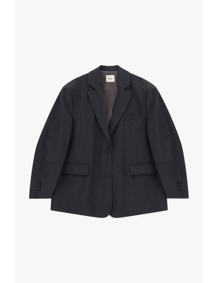 Dixie Double-Breasted Blazer with Paspel Pockets