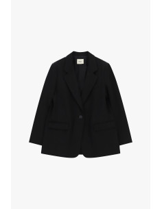 Blazer Dixie avec dos en bandana et franges décoratives