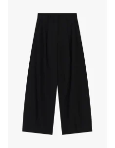 Pantaloni Palazzo Cropped Con Pieghe Frontali Dixie 2