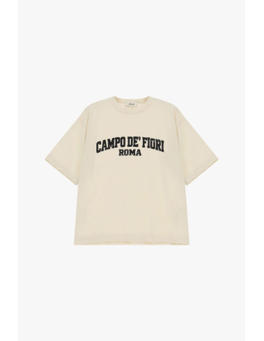 T-Shirt Maniche Corte Stampa Campo Fiori Dixie