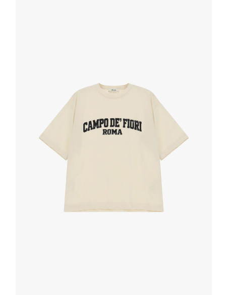 T-Shirt Maniche Corte Stampa Campo Fiori Dixie