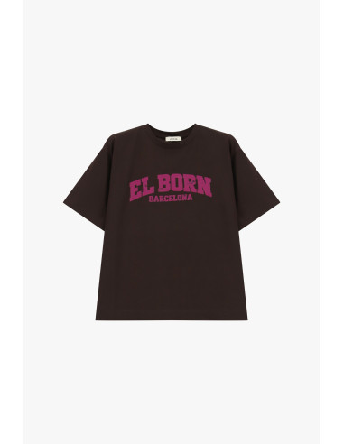 T-Shirt A Maniche Corte Stampa El Born Dixie