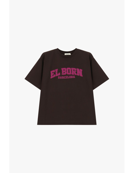 T-Shirt A Maniche Corte Stampa El Born Dixie