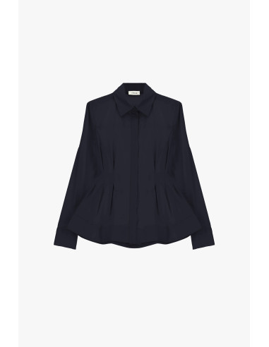 Dixie Shirt with Front Darts and Flared Silhouette - Vestiti Firmat...