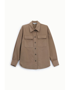 Chemise coupe classique avec poches avant rapportées Please 2
