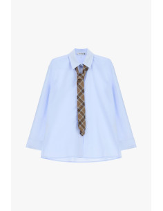 Camicia Con Taglio Classico E Cravatta A Quadri Please 2