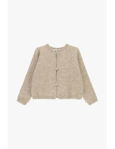 Cardigan Corto Con Chiusura A Fiocchi Frontali Please