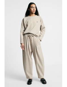 Pantalon de jogging ajusté avec cordon de serrage et poches latérales Please
