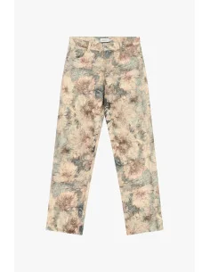 Please Floral Print Mid-Waist Chino Trousers 2