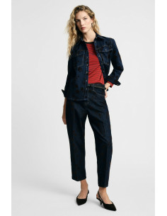 Jean coupe « Balloon Fit » à imprimé tacheté, taille haute, Please