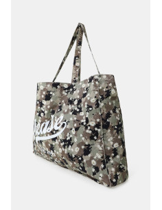 Borsa Shopper Fantasia Mimetica Con Stampa Floreale Please 2