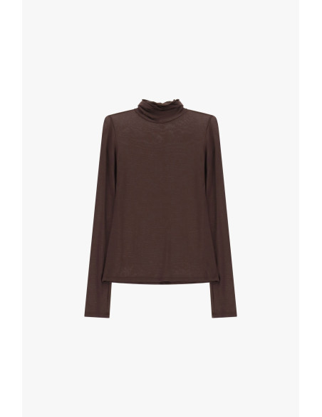 Please Long-Sleeved T-Shirt with Soft Collar - Vestiti Firmati Life...