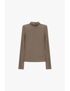 T-shirt à manches longues avec col souple Please 2