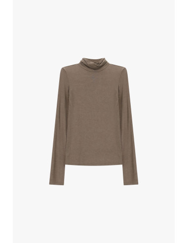 Please Long-Sleeved T-Shirt with Soft Collar - Vestiti Firmati Life...