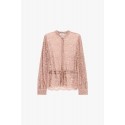 Camicia In Pizzo Con Coulisse E Bottoni Frontali Please